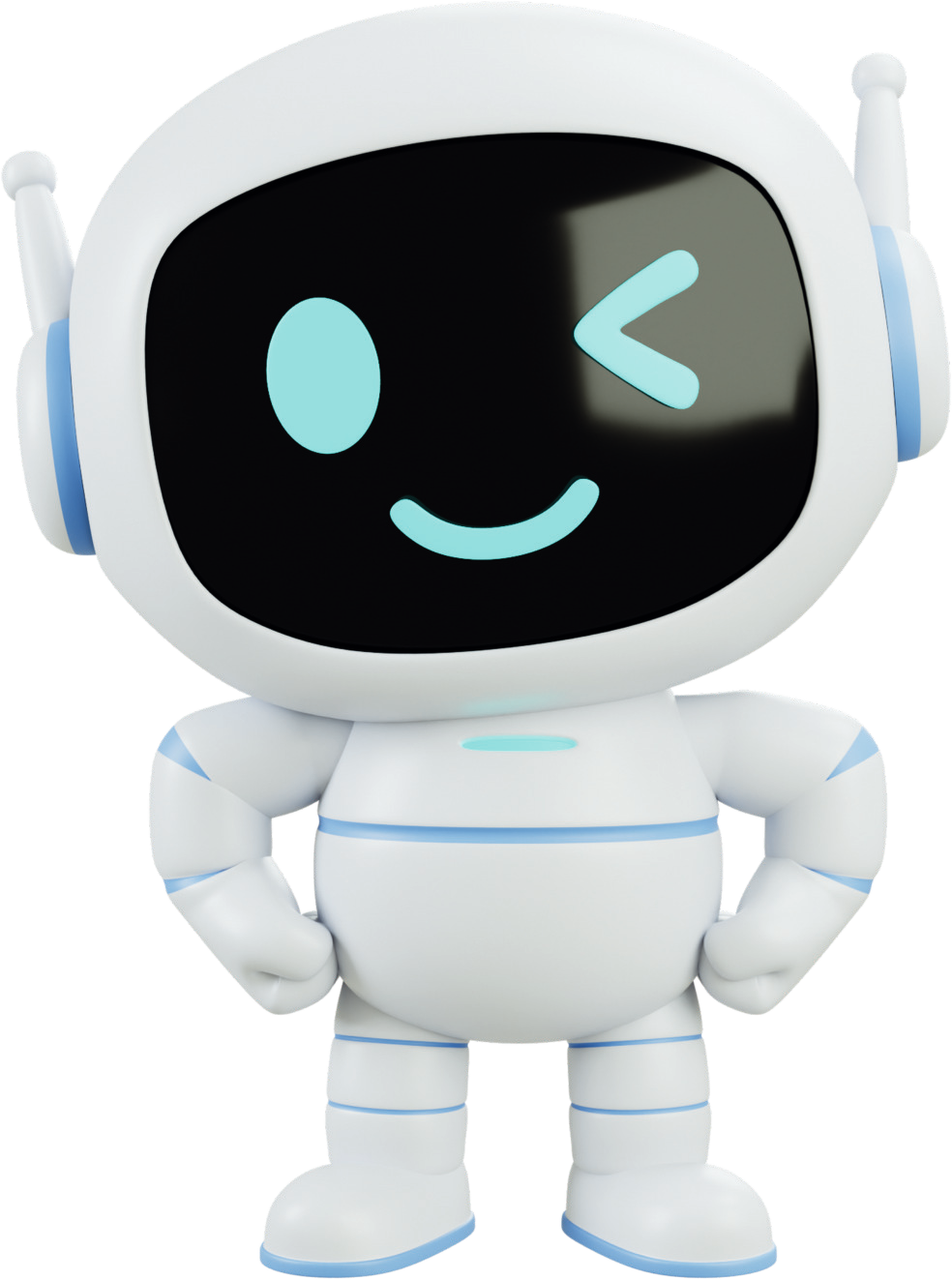 Robot, maskot Mobilní učebny KONEKT-ED